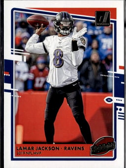 2020 Lamar Jackson #H-LJ Donruss Highlights