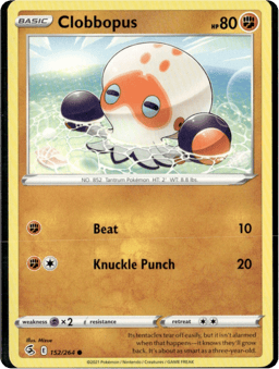 2021 Clobbopus #152 Fusion Strike