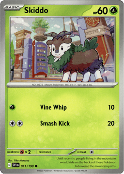 2023 Skiddo #11 Scarlet & Violet