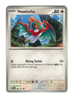 2025 Hawlucha #89 Prismatic Evolutions