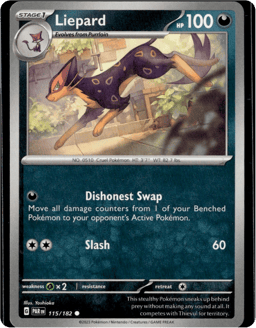 2023 Liepard #115 Paradox Rift