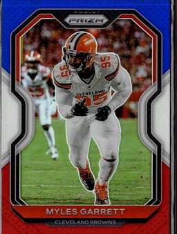 2020 Myles Garrett #62 Prizm