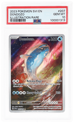 2023 Pokemon Scarlet and Violet Illustration Rare Dondozo #207 PSA 10