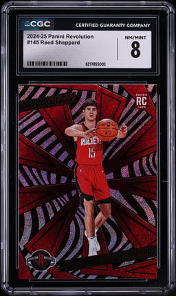 2024 Panini Revolution Reed Sheppard ROOKIE #145 CGC 8 NM-MT