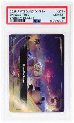 2025 Riftbound: League of Legends Origins Worlds Bundle Chengdu Bandle Tree #278a PSA 10