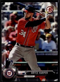 2017 Bryce Harper #3 Bowman