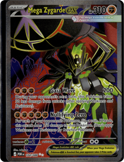 2026 Mega Zygarde ex #104 Perfect Order