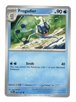 2023 Frogadier #57 Obsidian Flames