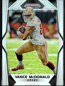 2017 Vance McDonald #36 Prizm