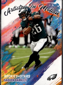 2025 Saquon Barkley #18 Rookies & Stars