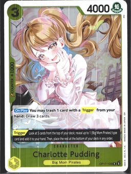 2026 Charlotte Pudding (foil) #109 The World's Strongest Warriors