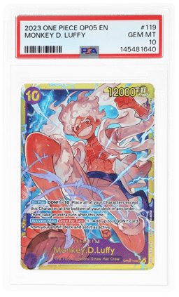 2023 One Piece Awakening of the New Era Monkey D Luffy #OP05119 PSA 10