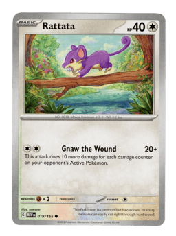 2023 Rattata #19 151