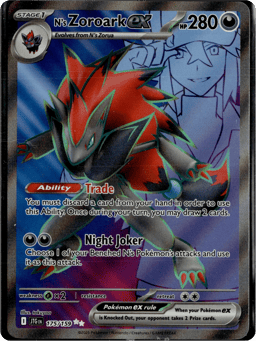 2025 N's Zoroark ex #175 Journey Together