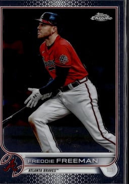 2022 Freddie Freeman #14 Topps Chrome