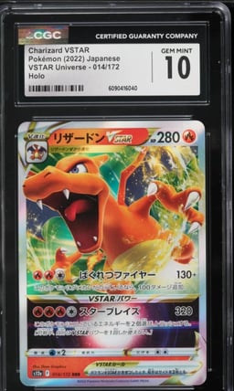 2022 Pokemon Japanese Sword & Shield VSTAR Universe Charizard VSTAR #14 CGC 10 GEM MINT