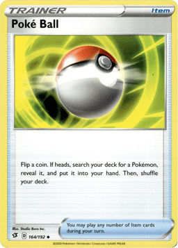 2020 Poké Ball #164 Rebel Clash