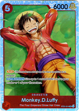 2025 Monkey.D.Luffy (foil) #14 EX Gear 5