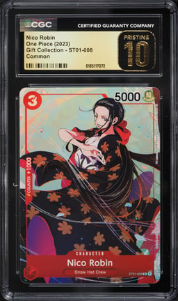 2023 One Piece Gift Collection Nico Robin #ST01-008 CGC 10 PRISTINE