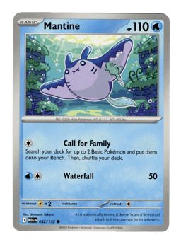 2025 Mantine #32 Mega Evolution