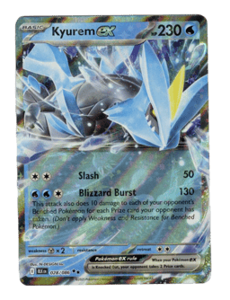 2025 Kyurem ex #28 Black Bolt