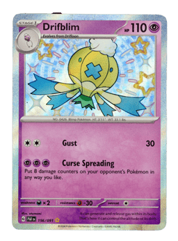 2024 Drifblim #156 Paldean Fates