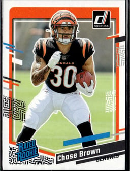 2023 Chase Brown #318 Donruss