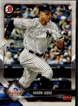 2018 Aaron Judge #24 Bowman