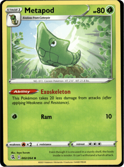 2021 Metapod #2 Fusion Strike