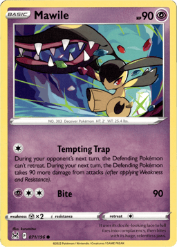 2022 Mawile #71 Lost Origin