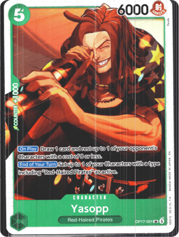 2026 Yasopp (foil) #31 The World's Strongest Warriors
