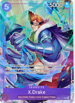 2022 X.Drake (Premium Card Collection -Best Selection Vol. 2-) #OP01-114 One Piece Promotion Cards