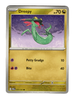2025 Dreepy #71 Prismatic Evolutions
