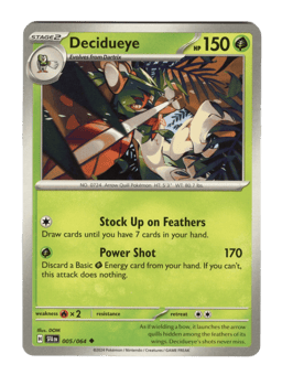 2024 Decidueye #5 Shrouded Fable