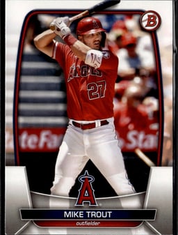 2023 Mike Trout #89 Bowman