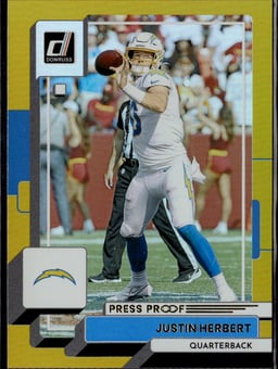 2022 Justin Herbert #294 Donruss