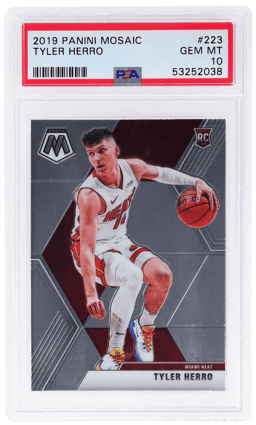 2019 Panini Mosaic Tyler Herro #223 PSA 10