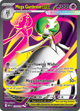 2025 Mega Gardevoir #159 Mega Evolution
