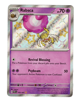 2024 Rabsca #163 Paldean Fates