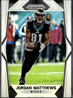 2017 Jordan Matthews #102 Prizm
