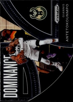 2021 Giannis Antetokounmpo #12 Prizm Dominance