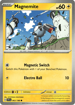 2023 Magnemite #63 Scarlet & Violet