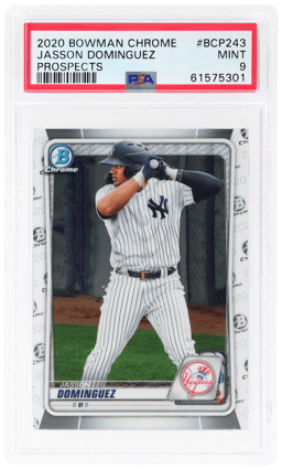 2020 Bowman Chrome Prospect Jasson Dominguez #BCP243 PSA 9