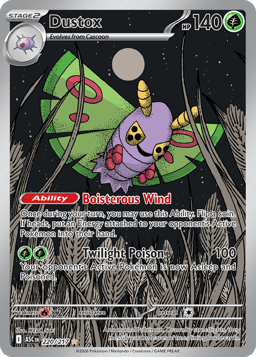 2026 Dustox #220 Ascended Heroes