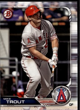 2019 Mike Trout #1 Bowman
