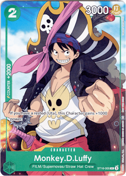 2022 Monkey.D.Luffy (Welcome Pack Vol. 2) #ST16-005 One Piece Promotion Cards