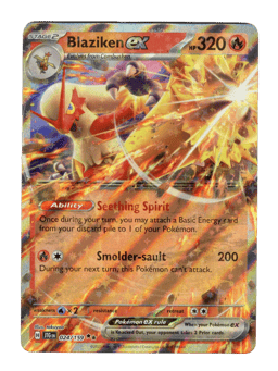 2025 Blaziken ex #24 Journey Together