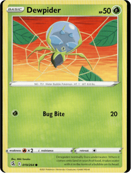 2021 Dewpider #19 Fusion Strike