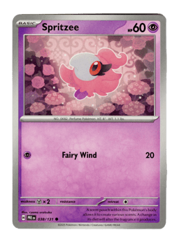 2025 Spritzee #38 Prismatic Evolutions