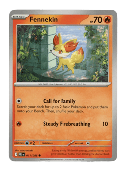 2026 Fennekin #11 Chaos Rising